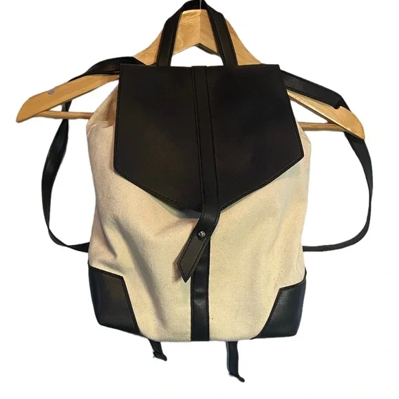 Deux Lux | Bags | Deux Lux Demi Backpack Leather Canvas 